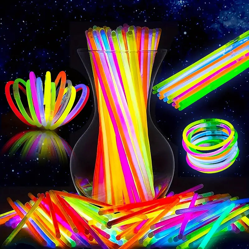 Personalized 8" Assorted Color Glow Sticks