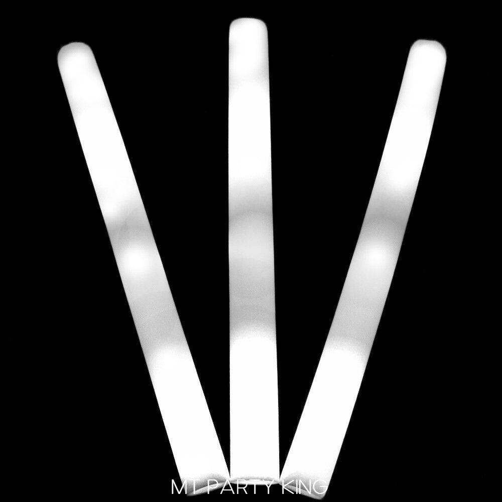 Mr. Party King Light Up LED Wands Batons DJ Flashing Glow Foam Sticks18" - Mr Party King